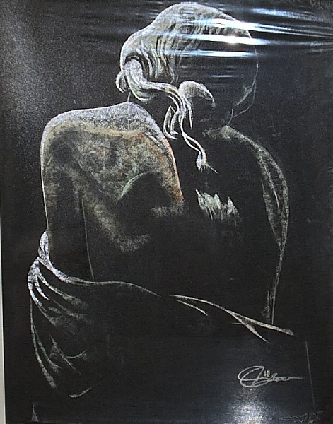 023 Femme de Dos.jpg - Dos (50x65 cm)   &nbsp;Vendu&nbsp; 